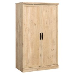 Sauder - Aspen Post Storage Cabinet - Prime Oak - Front_Zoom