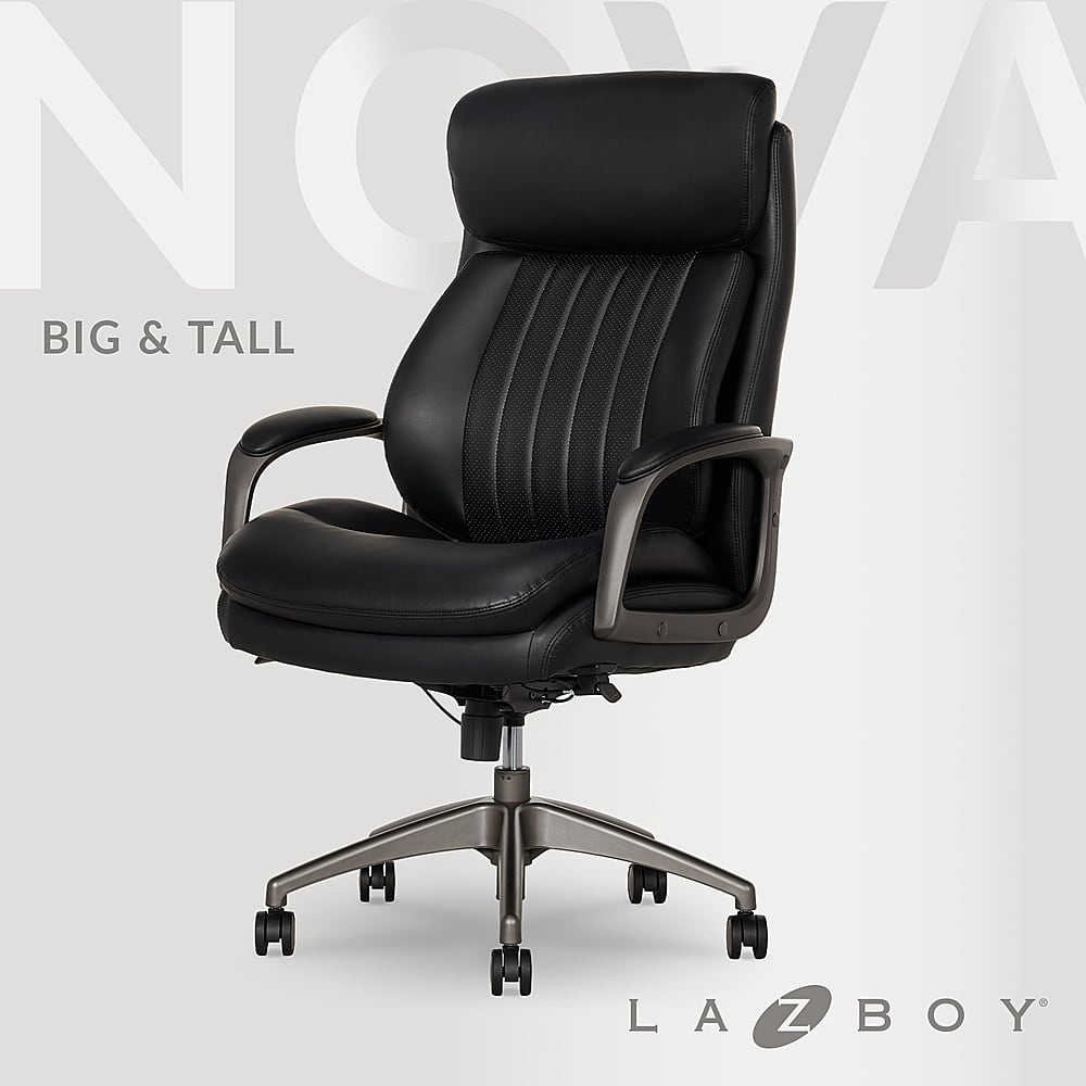 La Z Boy ComfortCore Ergonomic Executive Chair With Lumbar Support Black -  Office Depot