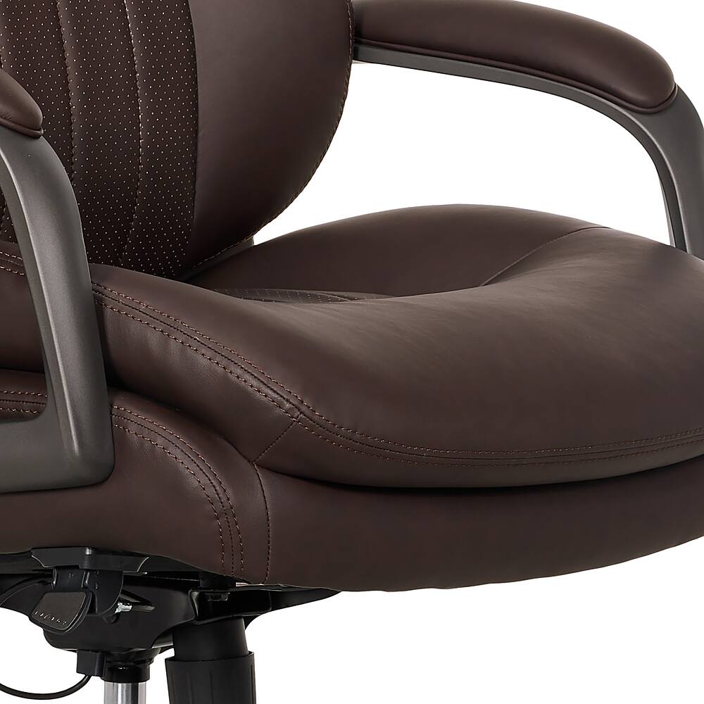 La-Z-Boy Premium Hyland Executive Office Chair with AIR Lumbar Technology  Coffee Brown 45779 - Best Buy