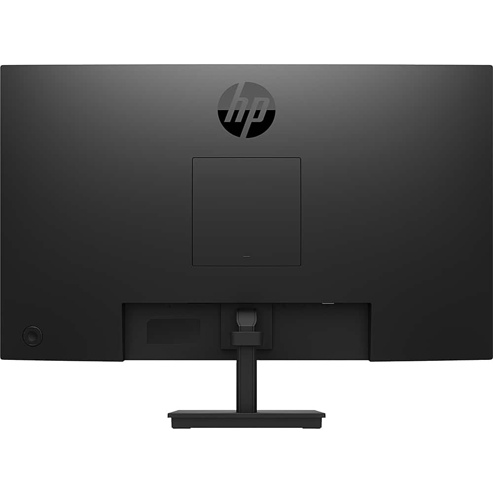 Back. HP - 27" IPS LCD FHD 75Hz Monitor (VGA, HDMI) - Black.