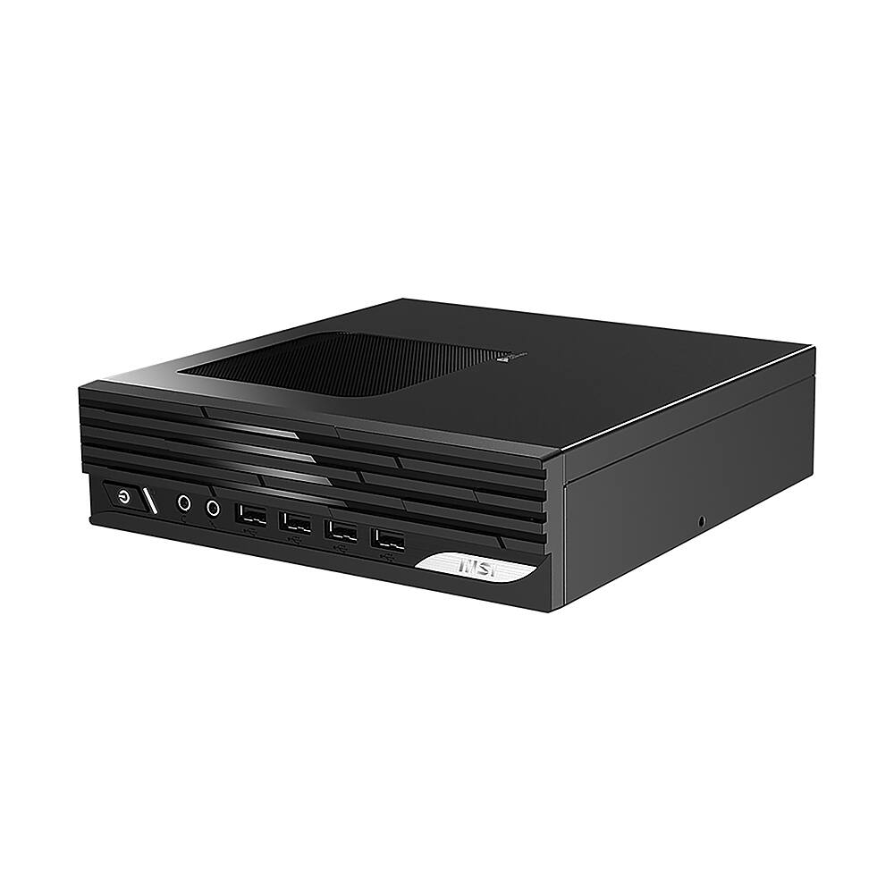 Alt View 6. MSI - PRO DP21 SFF Desktop - Intel Core i7-13700 - 8GB Memory - 500GB SSD - Black.