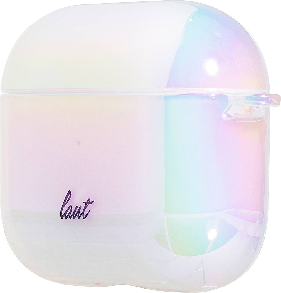 Alt View 11. LAUT - Holo Case for Apple AirPods 3 - Pearl.