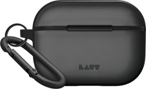 LAUT - Huex Protect Case for Apple AirPods Pro (1st & 2nd Generation) - Black - Front_Zoom