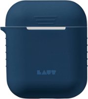 LAUT - Pod Case for Apple AirPods (1st & 2nd Generation) - Ocean - Front_Zoom