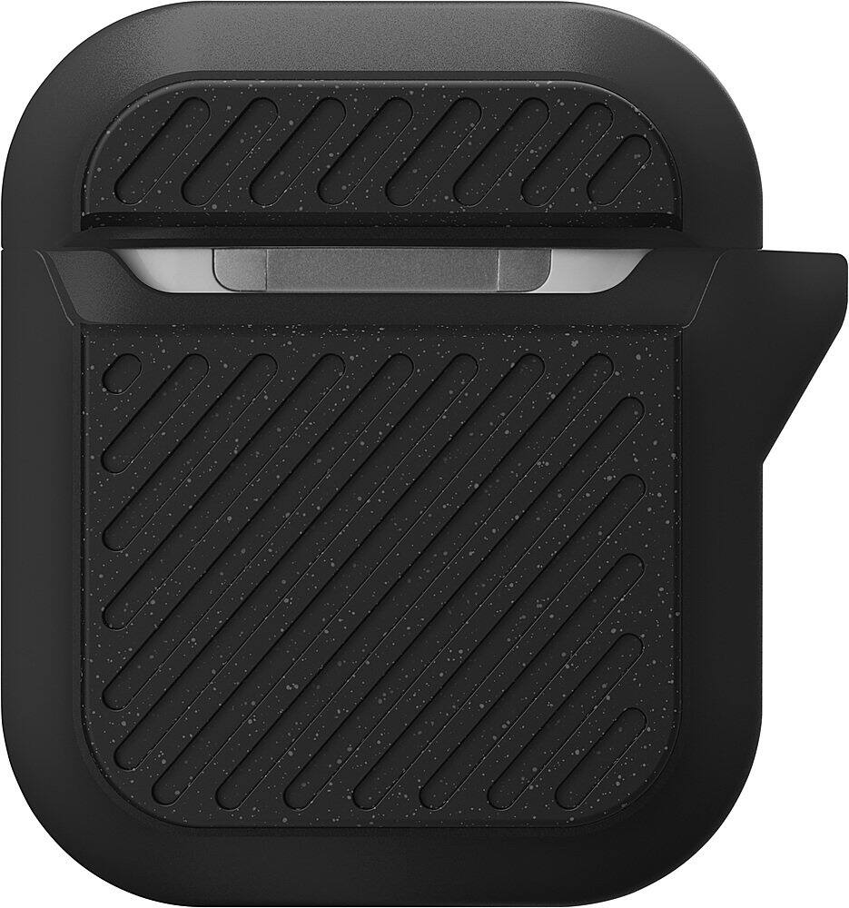 Left. LAUT - Capsule Impkt Case for Apple AirPods (1st & 2nd Generation) - Slate.