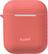 Front. LAUT - Pod Case for Apple AirPods (1st & 2nd Generation) - Coral.