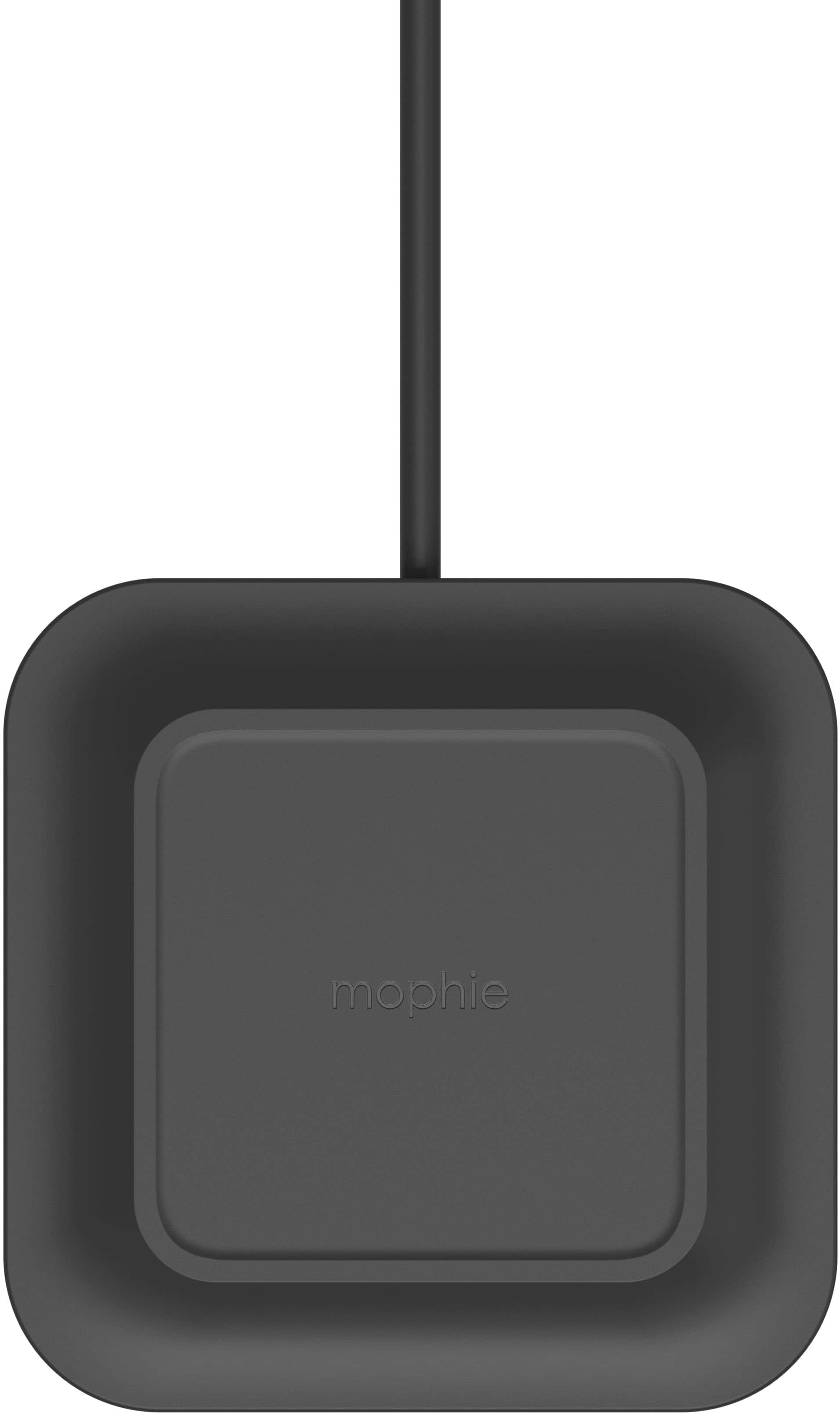 Alt View 12. mophie - 15W Wireless Pad for iPhone or Android - Black.