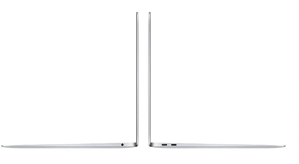 Alt View 1. Apple - Geek Squad Certified Refurbished Macbook Air With Retina True Tone Display - 13.3" - Core i5 - 8 GB RAM - 256 GB SSD - Silver.