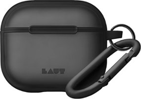 LAUT - Huex Case for Apple AirPods 3 - Smoke - Front_Zoom