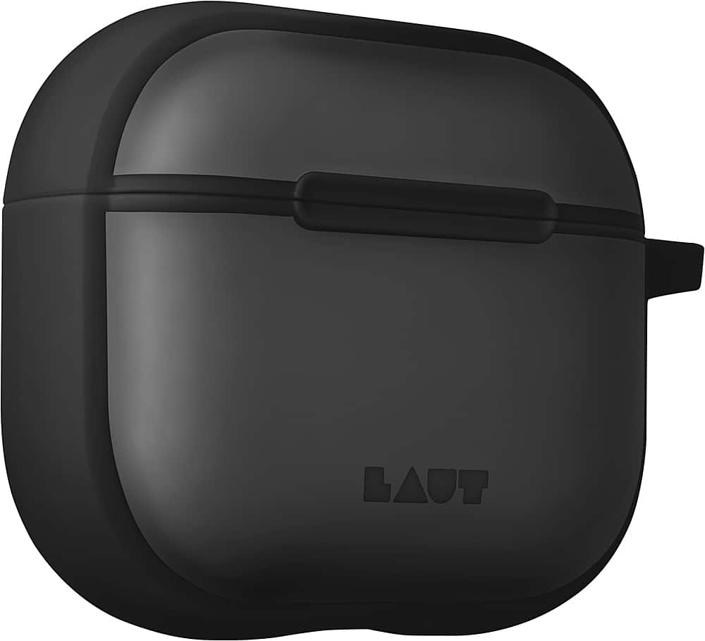 Alt View 11. LAUT - Huex Case for Apple AirPods 3 - Smoke.