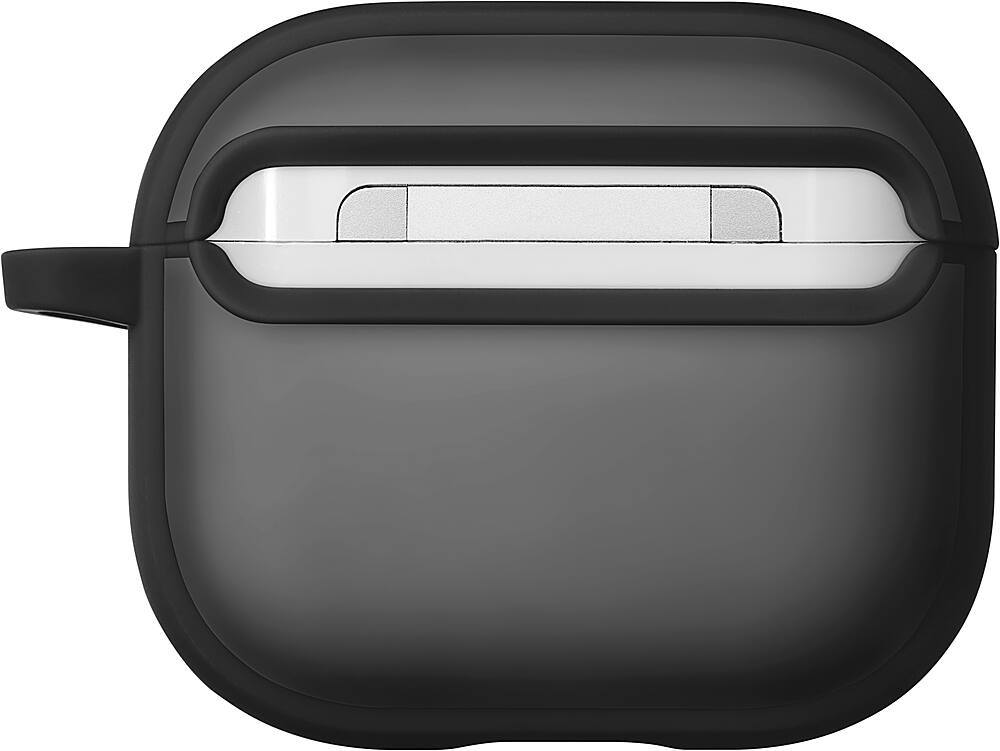 Left. LAUT - Huex Case for Apple AirPods 3 - Smoke.