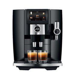 Jura - J8 Automatic Coffee Machine - Piano Black - Front_Zoom