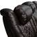 Alt View 11. Valencia Theater Seating - Valencia Tuscany XL Row of 4 Loveseat Center premium top grain Nappa leather 11000 Home Theater Seating - Dark Chocolate.
