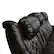 Alt View 11. Valencia Theater Seating - Valencia Tuscany Row of 3 Loveseat Right Premium Top Grain 11000 Nappa Leather Home Theater Seating - Dark Chocolate.