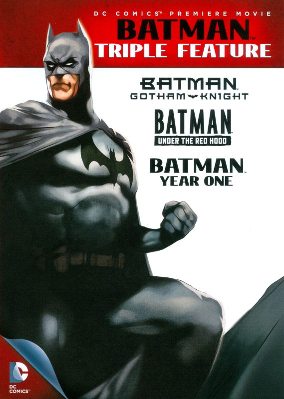 

Batman Triple Feature: Gotham Knight/Under the Red Hood/Year One [3 Discs] [DVD]
