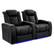 Angle. Valencia Theater Seating - Valencia Tuscany XL Luxury Edition Row of 2 Power Headrest Semi-Aniline Italian Nappa Leather 20000 Home Theater Seating - Onyx.