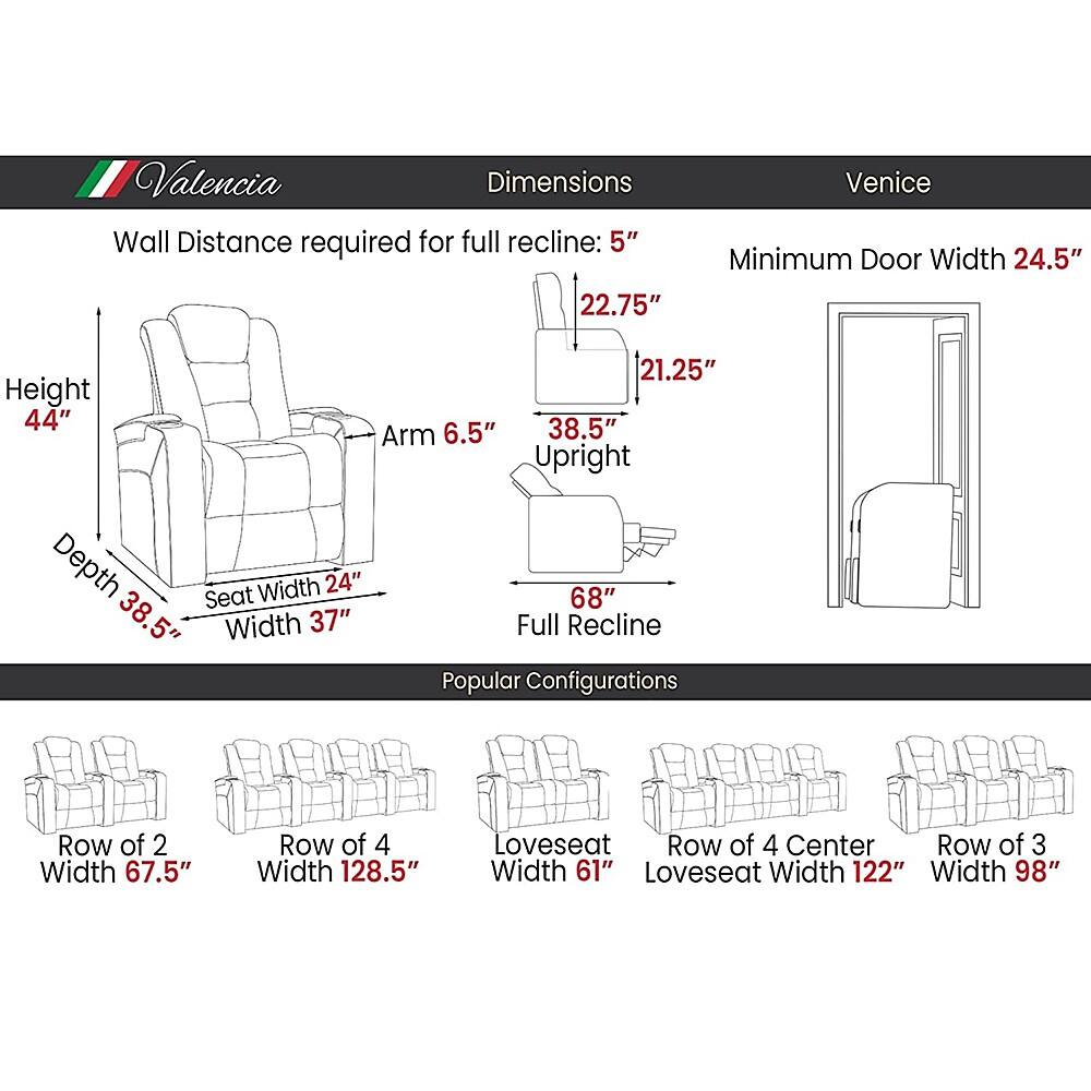 Valencia Theater Seating Valencia Venice Home Theater Seating Top