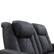 Alt View 11. Valencia Theater Seating - Valencia Tuscany Row of 5 Premium Top Grain 11000 Nappa Leather Home Theater Seating - Charcoal Grey.