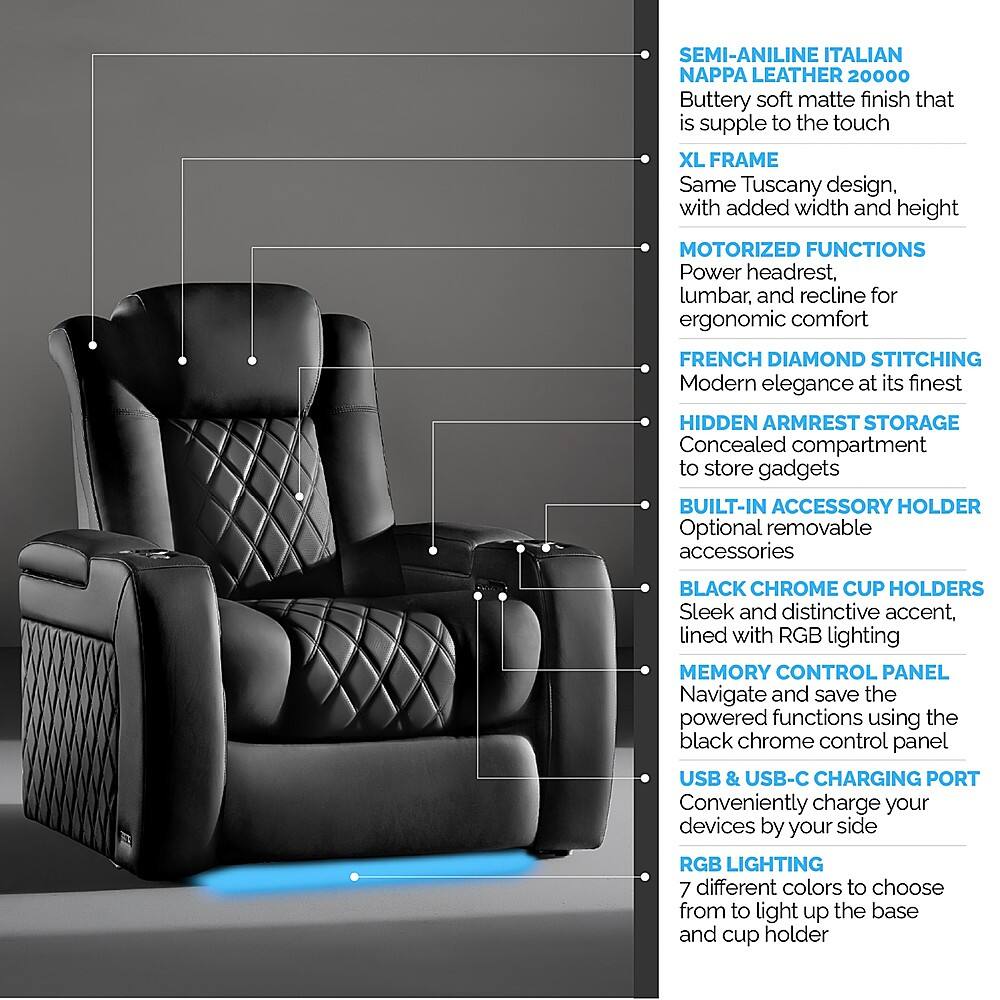 Valencia Theater Seating Valencia Tuscany XL Luxury Edition | Semi ...
