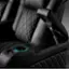 Alt View 12. Valencia Theater Seating - Valencia Tuscany XL Luxury Edition Row of 4 Loveseat Center Semi-Aniline Italian Nappa Leather 20000 - Onyx.