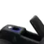 Alt View 12. Valencia Theater Seating - Valencia Verona Row of 4 Loveseat Center Top Grain Genuine Leather 9000 LED Cup Holders Home Theater Seating - Black.