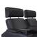 Alt View 11. Valencia Theater Seating - Valencia Zurich Row of 4 Loveseat Center Premium Top Grain Nappa Leather 11000 Home Theater Seating - Black.