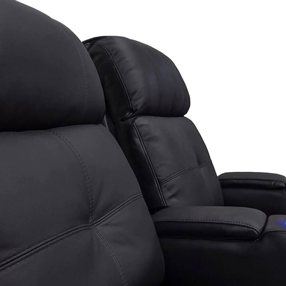 Best Buy: Valencia Theater Seating Valencia Verona Row of 3 Top Grain ...