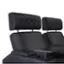 Alt View 11. Valencia Theater Seating - Valencia Zurich Row of 3 Loveseat Left Premium Top Grain Nappa Leather 11000 Home Theater Seating - Black.