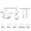 Alt View 13. Valencia Theater Seating - Valencia Zurich Row of 3 Loveseat Left Premium Top Grain Nappa Leather 11000 Home Theater Seating - Black.