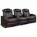 Angle. Valencia Theater Seating - Valencia Tuscany XL Row of 3 premium top grain Nappa leather 11000 Home Theater Seating - Dark Chocolate.