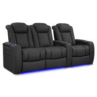 Non leather theater seating hot sale