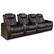 Angle. Valencia Theater Seating - Valencia Tuscany XL Row of 4 Loveseat Right premium top grain Nappa leather 11000 Home Theater Seating - Dark Chocolate.
