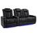 Angle. Valencia Theater Seating - Valencia Tuscany XL Row of 3 Loveseat Right premium top grain Nappa leather 11000 Home Theater Seating - Midnight Black.
