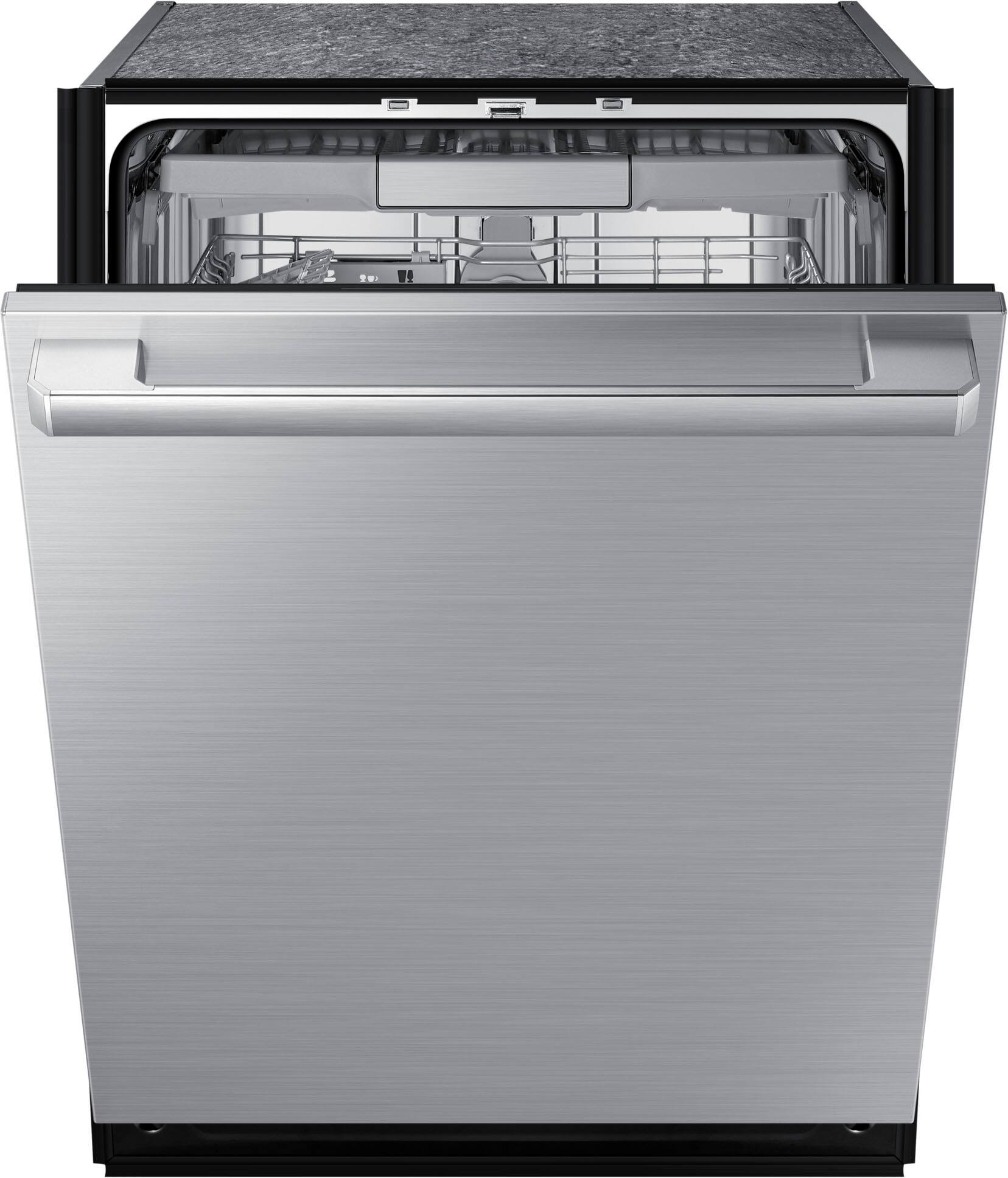 Alt View 13. Dacor - Top Control Built-In Dishwasher with Stainless Steel Tub, Seamless Design, Built-In Water Softener, 3rd Rack, 40 dBA - Panel Ready.