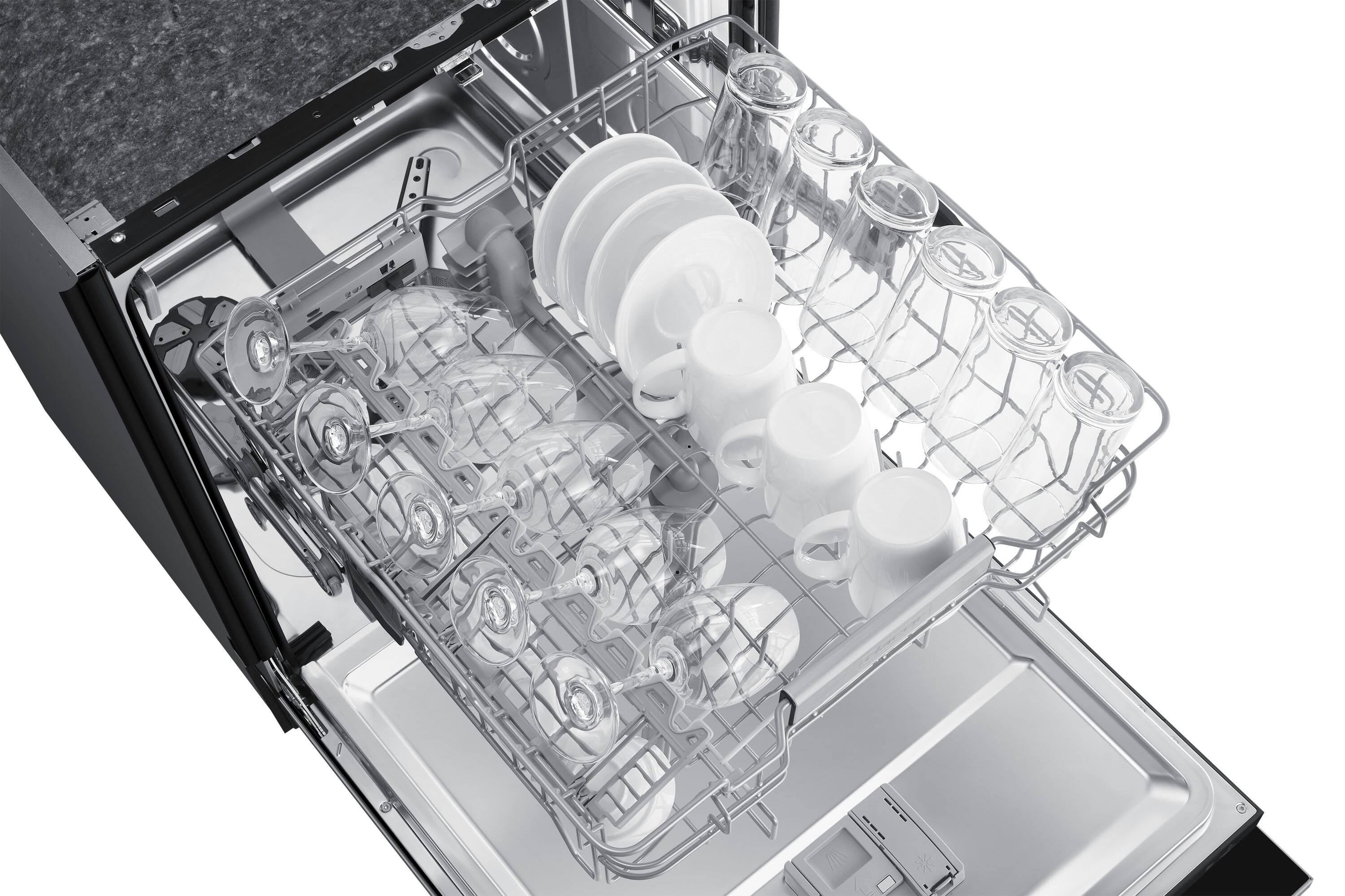 Alt View 17. Dacor - Top Control Built-In Dishwasher with Stainless Steel Tub, Seamless Design, Built-In Water Softener, 3rd Rack, 40 dBA - Panel Ready.