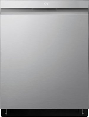 LG - Top Control Smart Built-in Stainless Steel Tub Dishwasher with 3rd Rack, QuadWash Pro and 46dBA - Stainless Steel