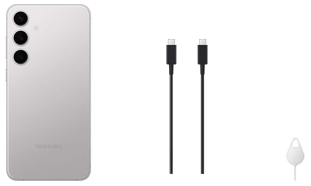 Alt View 12. Samsung - Galaxy S24+ 256GB - Marble Gray.