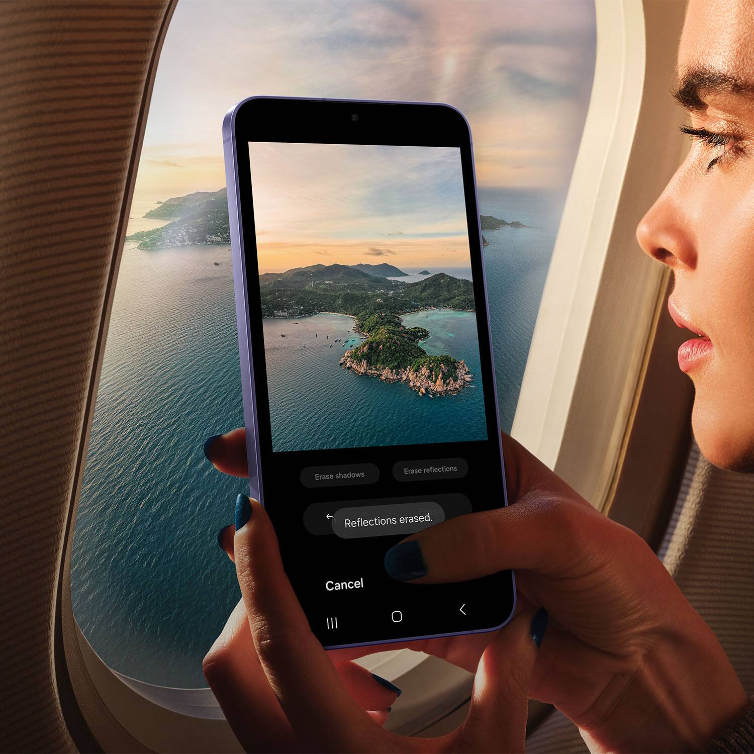 Alt View 15. Samsung - Galaxy S24+ 256GB - Marble Gray.