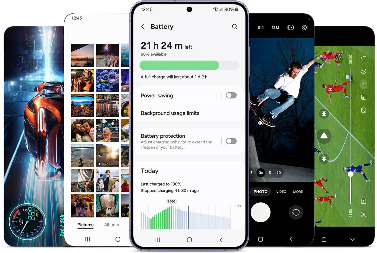 Alt View 18. Samsung - Galaxy S24+ 256GB - Onyx Black.