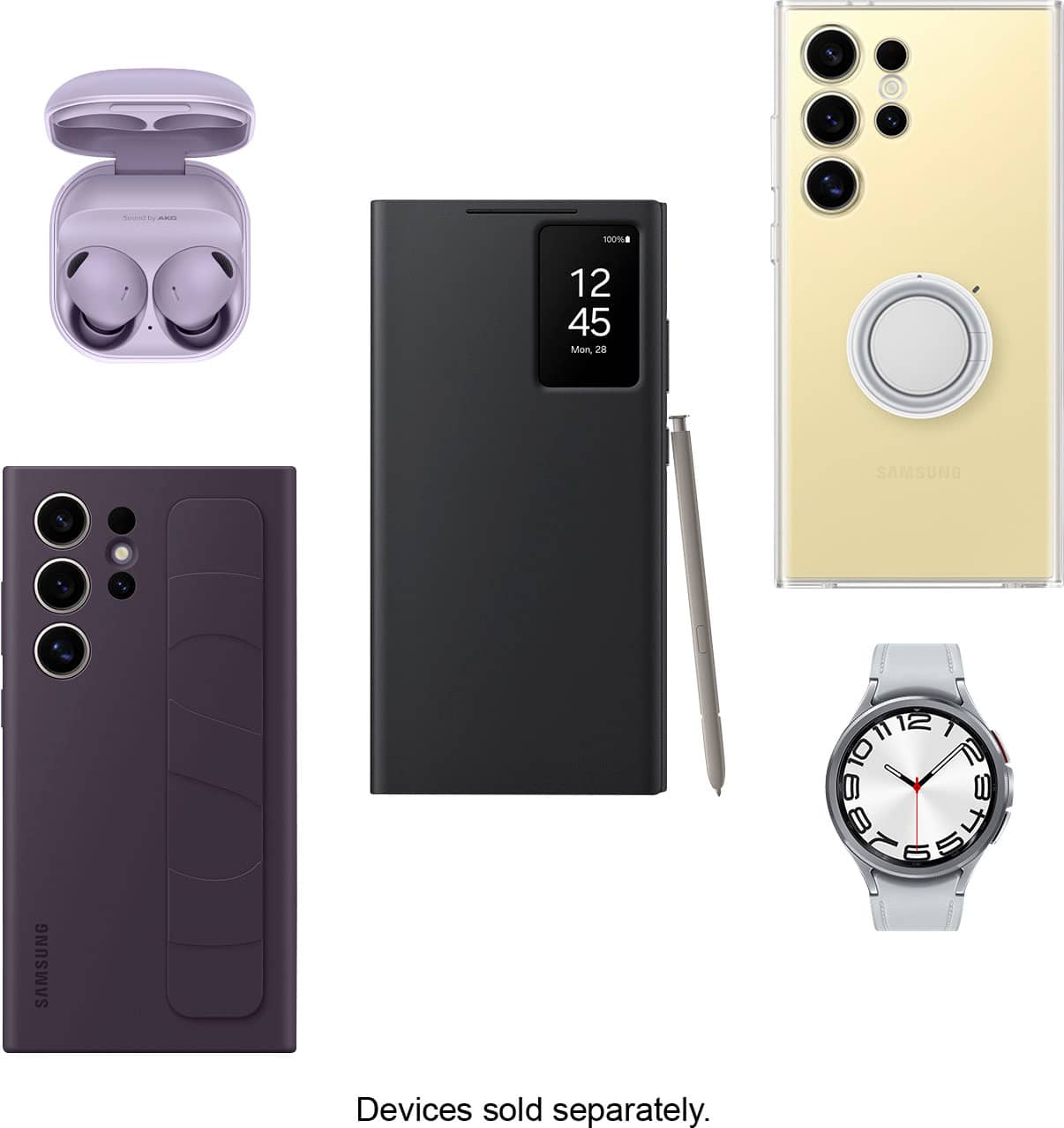 Alt View 20. Samsung - Galaxy S24 Ultra 256GB - Titanium Black.