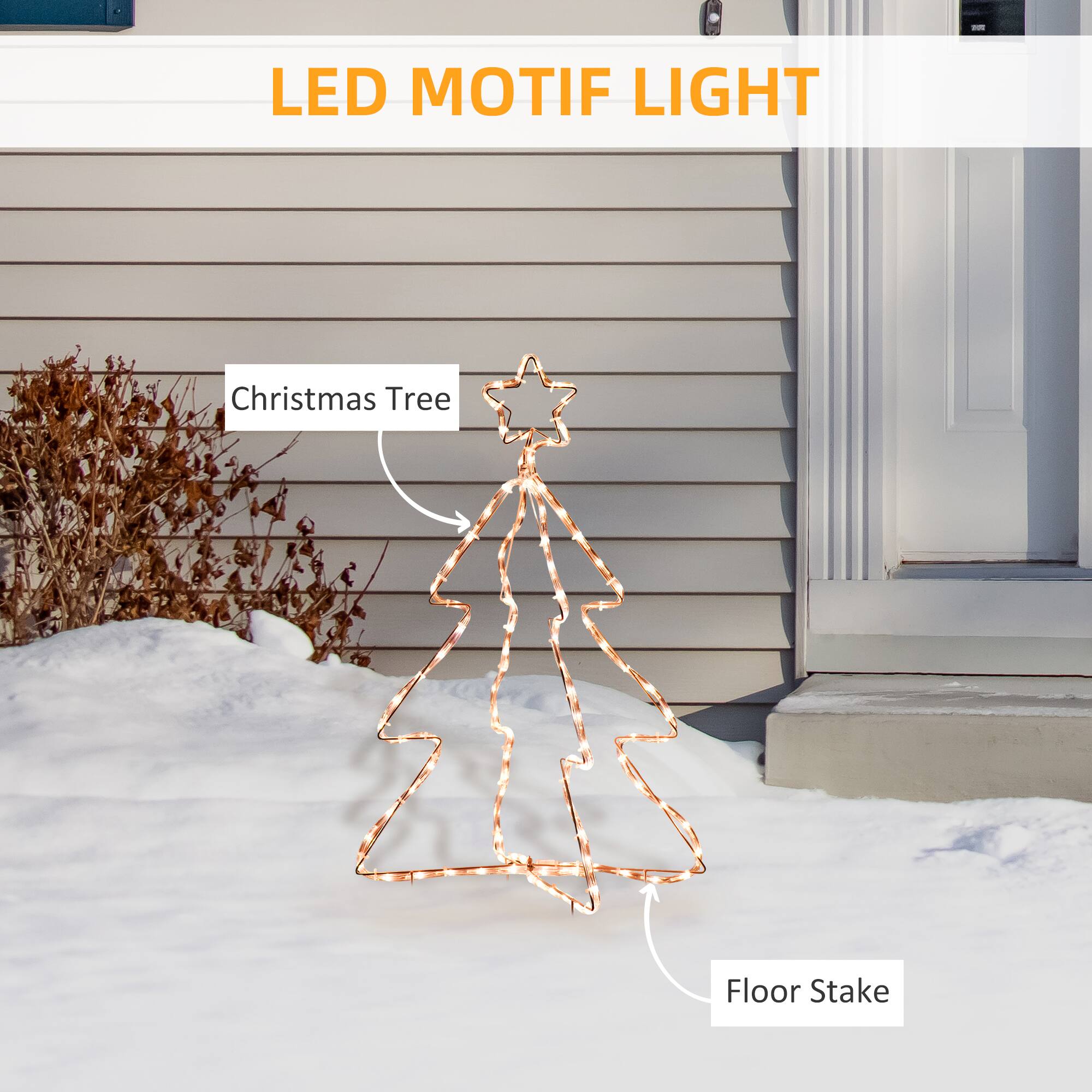 LED MOTIF LIGHT

Christmas Tree

Floor Stake