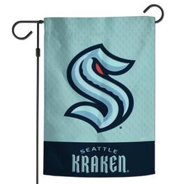 WinCraft - Seattle Kraken 12" x 18" Applique Garden Flag - Multicolor