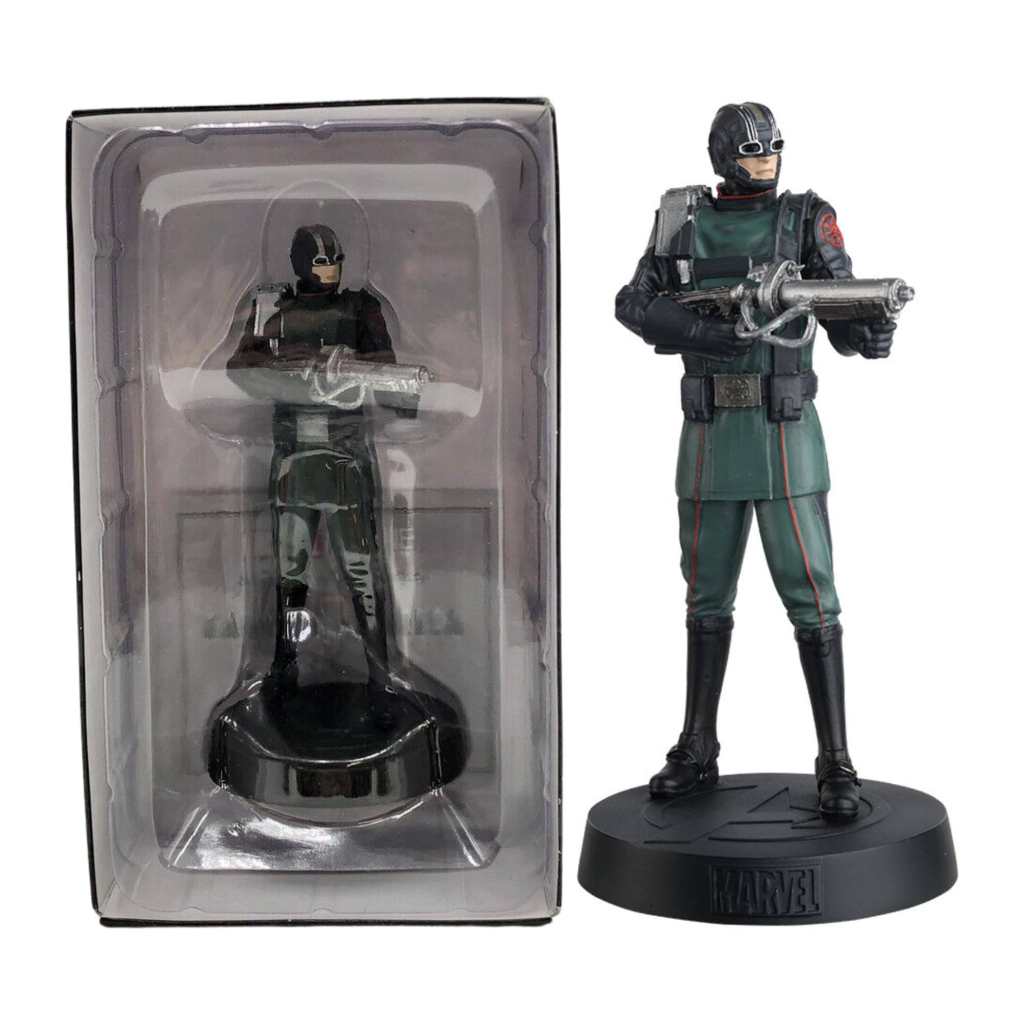 Alt View 2. Marvel - Eaglemoss Marvel Movie Collection 1:16 Figurine | Hydra Soldier - Black.