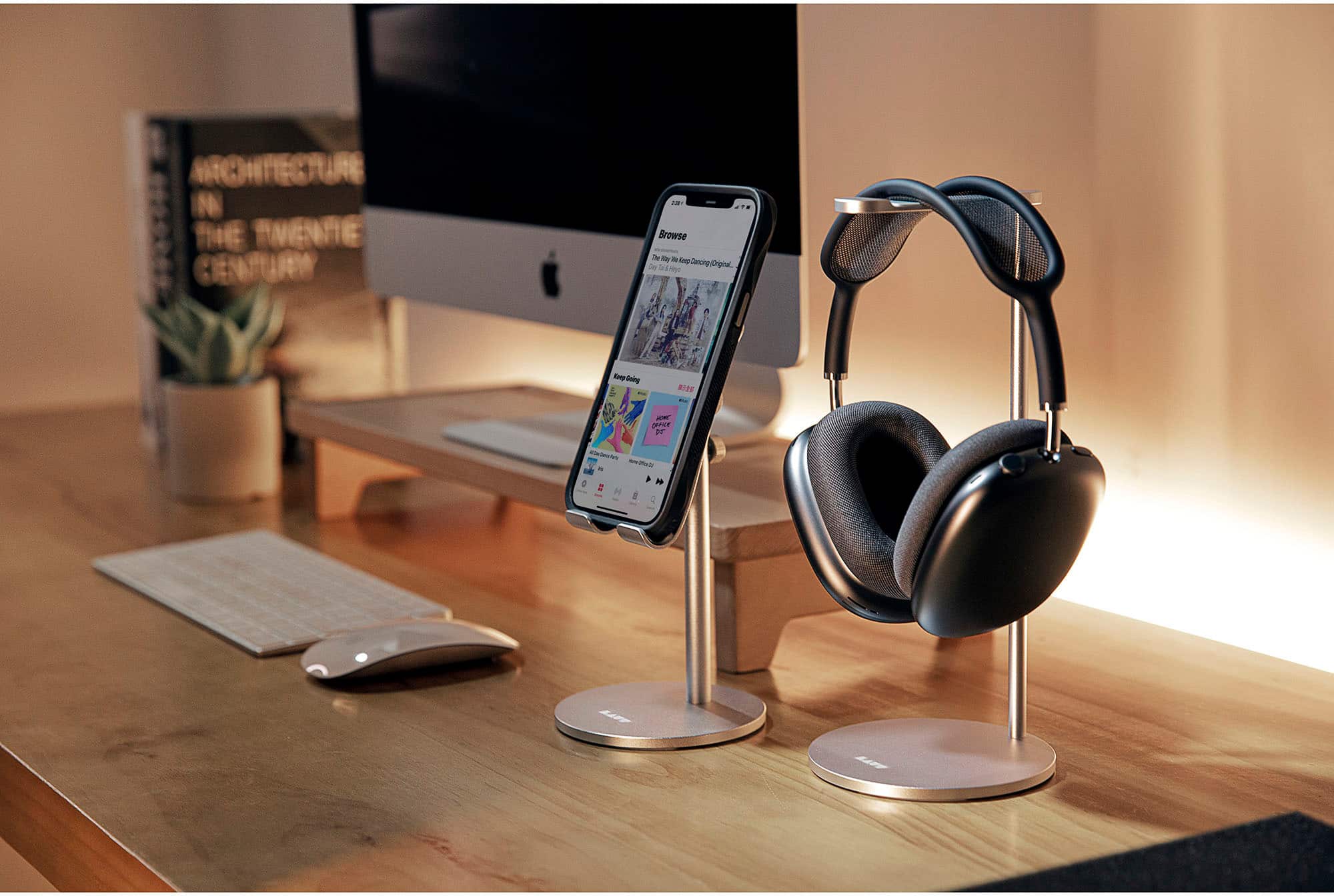 Alt View 14. LAUT - Free Stand for Mobile Phones and Tablets - Silver.