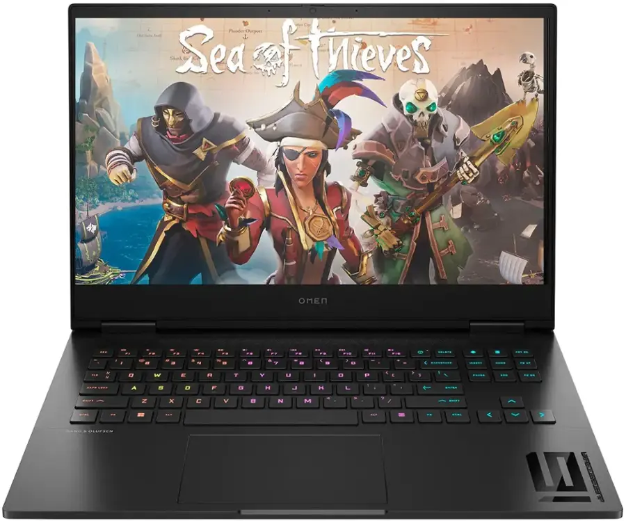 Alt View 14. HP OMEN - 16.1" 165Hz Full HD Gaming Laptop - Intel Core i7 - 16GB DDR5 Memory - NVIDIA GeForce RTX 4060 - 1TB SSD - Shadow Black.