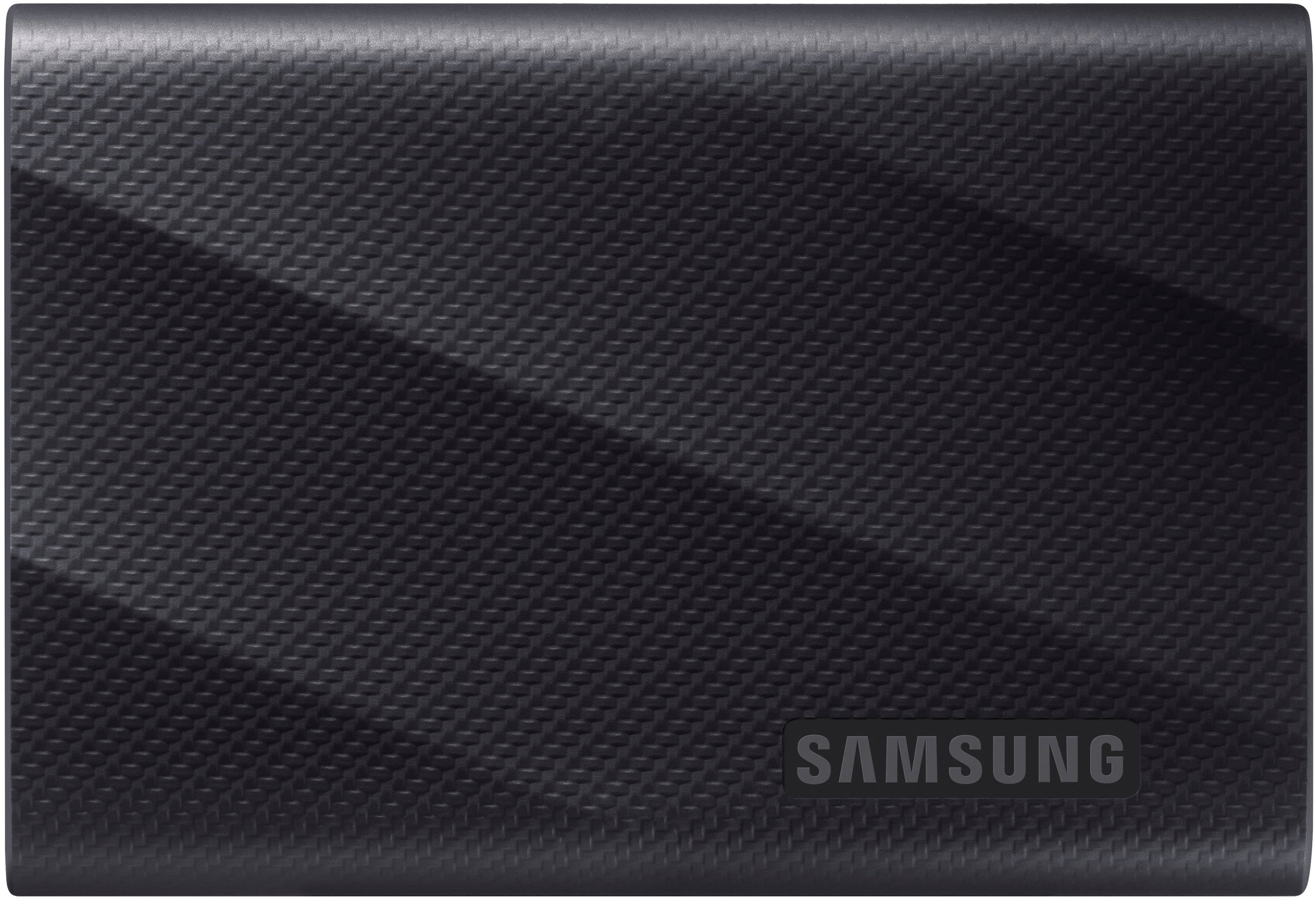 Alt View 12. Samsung - Geek Squad Certified Refurbished T9 Portable SSD 1TB, Up to 2,000MB/s , USB 3.2 Gen2 - Black.