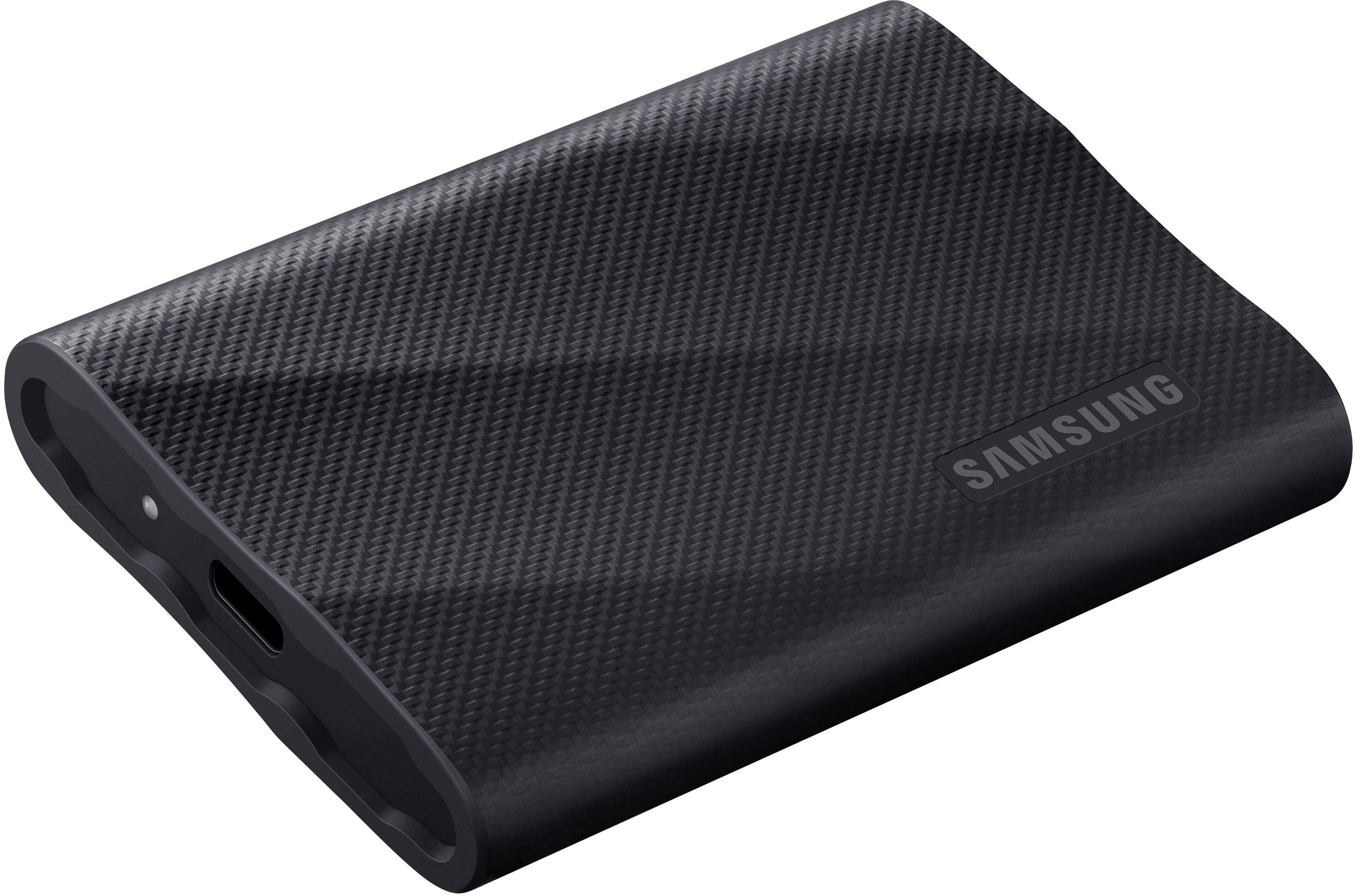 Alt View 13. Samsung - Geek Squad Certified Refurbished T9 Portable SSD 1TB, Up to 2,000MB/s , USB 3.2 Gen2 - Black.