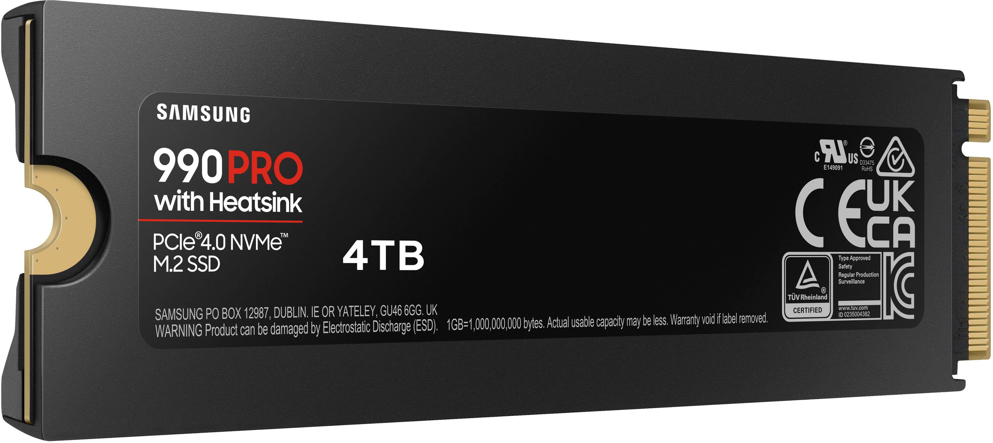 Samsung Geek Squad Certified Refurbished 990 PRO 4TB Internal SSD 