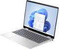 Angle. HP - Envy 2-in-1 14" Wide Ultra XGA Touch-Screen Laptop - AMD Ryzen 7 - 16GB Memory - 1TB SSD - Glacier Silver.