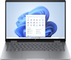 HP - Envy 2-in-1 14" Wide Ultra XGA Touch-Screen Laptop - Intel Core Ultra 5 - 16GB Memory - 512GB SSD - Meteor Silver - Front_Zoom